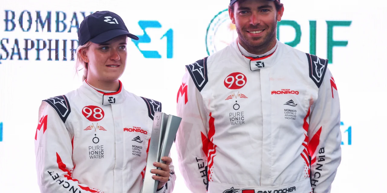 Team Monaco powers to first E1 podium