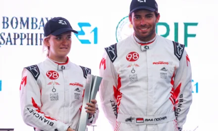 Team Monaco powers to first E1 podium