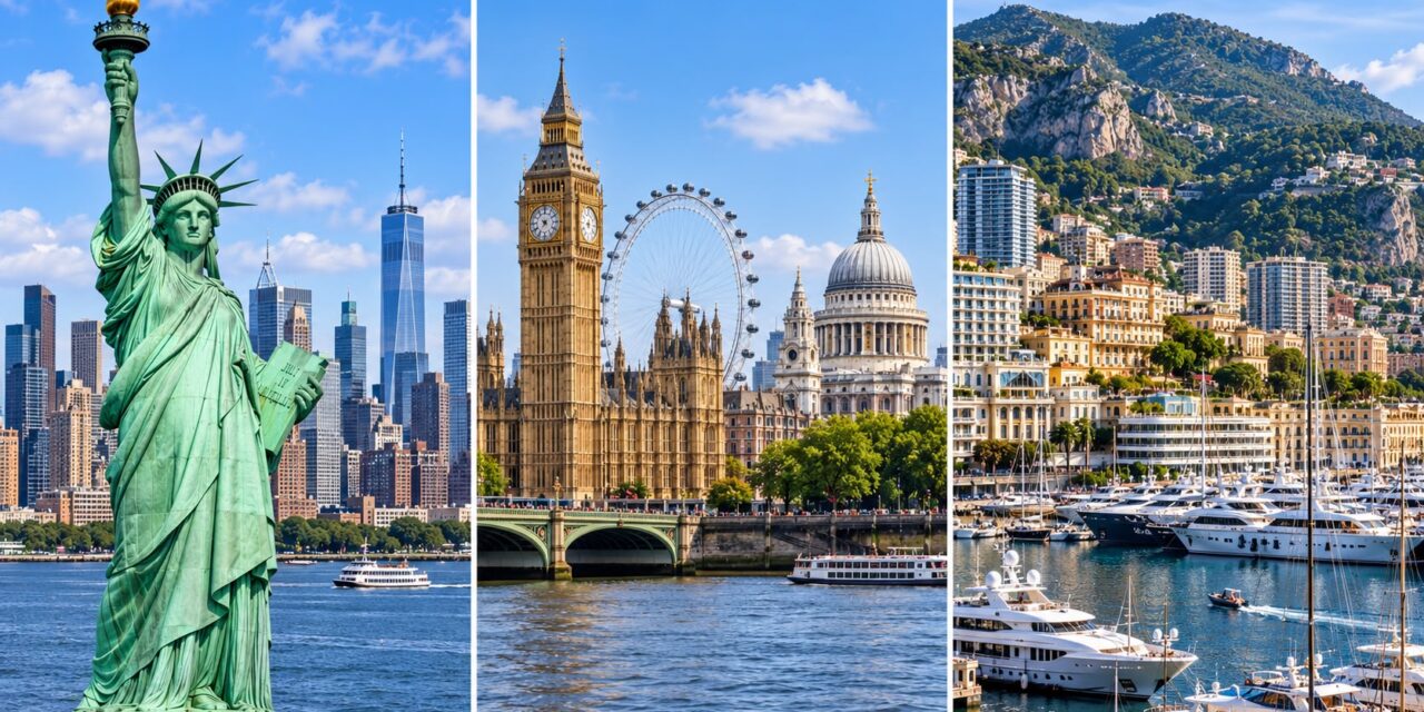 New York and London punish second-home owners, Monaco’s appeal soars
