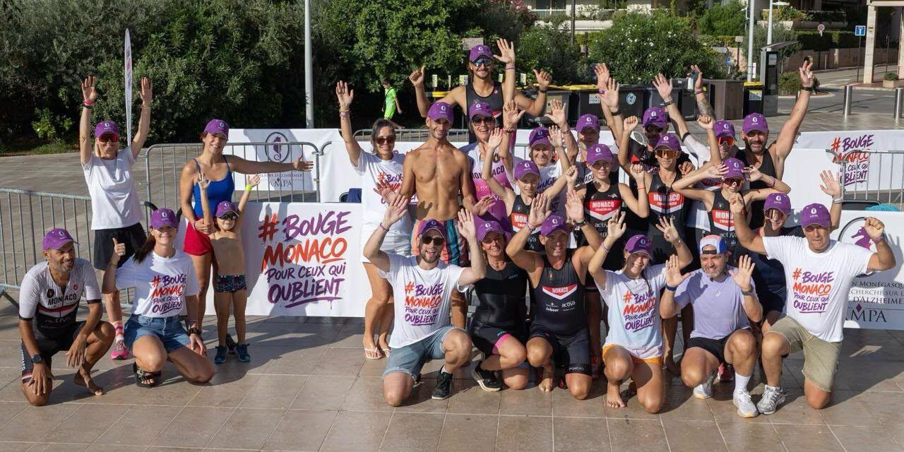 Aquathlon at Larvotto raises awareness for Alzheimer’s research