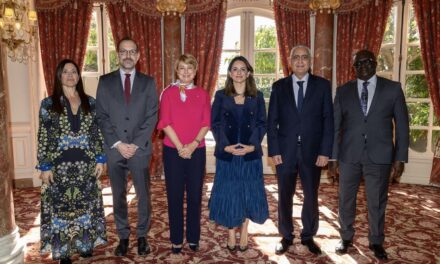 Monaco welcomes five new ambassadors at Hôtel Hermitage