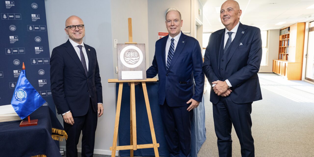 Prince Albert II opens new secretariat to accelerate global ocean mapping