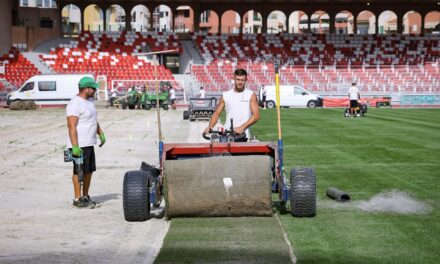 Stade Louis-II gets new pitch ahead of winter fixtures
