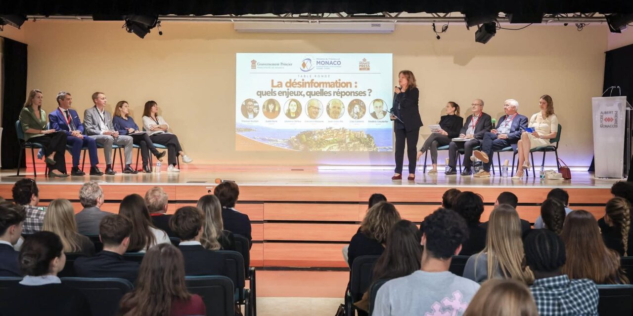 Monaco pupils learn to spot disinformation as three prepare for Council of Europe youth conference