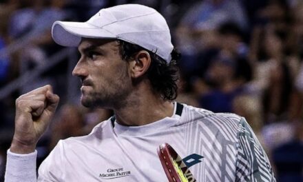 Vacherot digs deep to beat Tsitsipas, reaches Tokyo quarter-finals