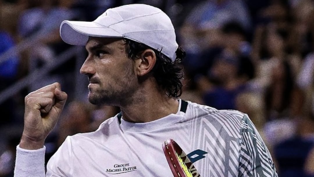 Vacherot digs deep to beat Tsitsipas, reaches Tokyo quarter-finals