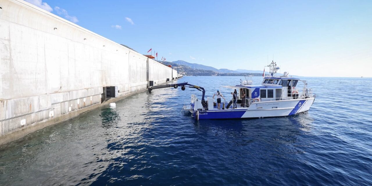 Monaco completes first phase of underwater clean-up at Port Hercule