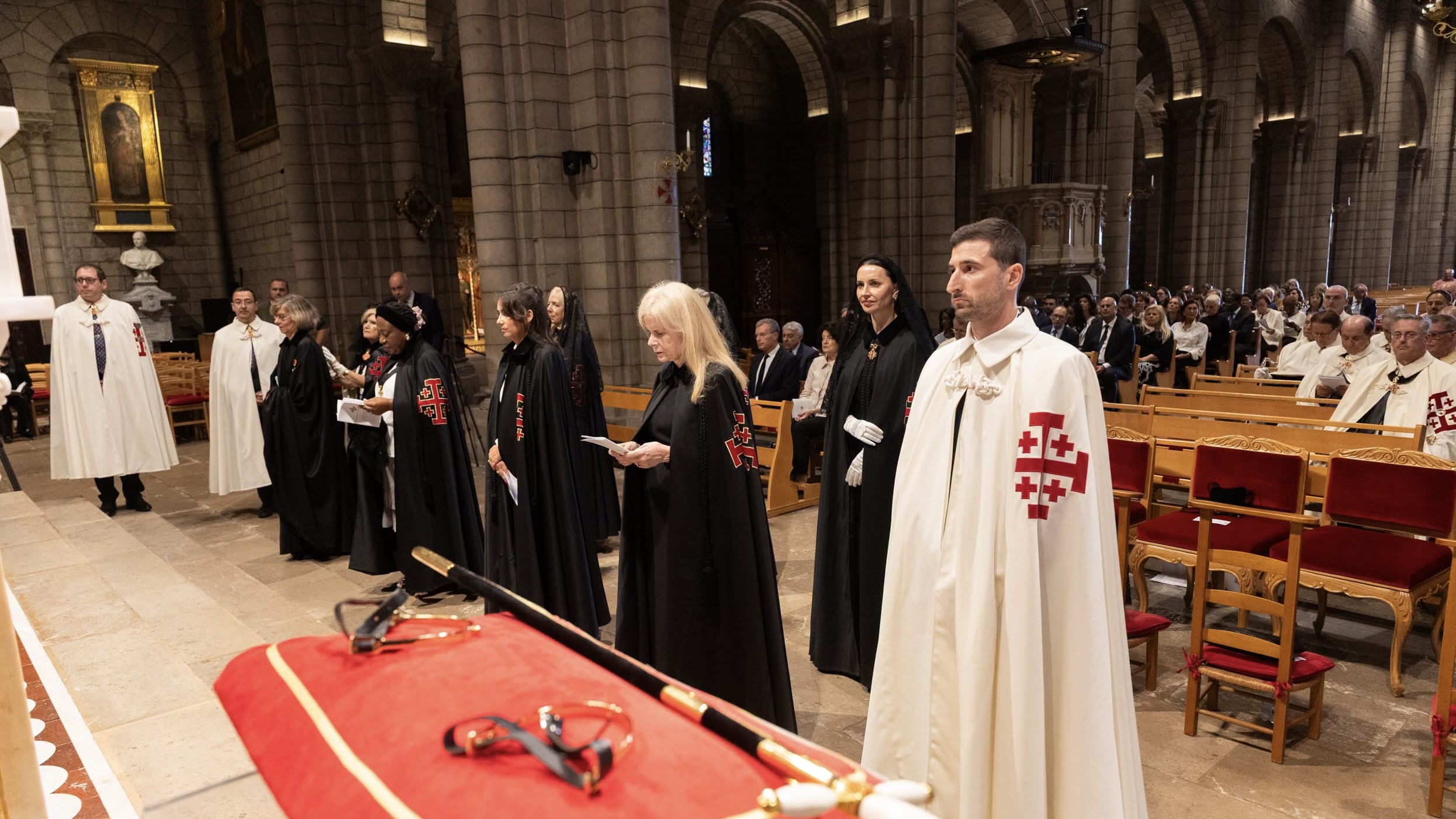 New knights and ladies of the Holy Sepulchre ordained in Monaco Cathedral