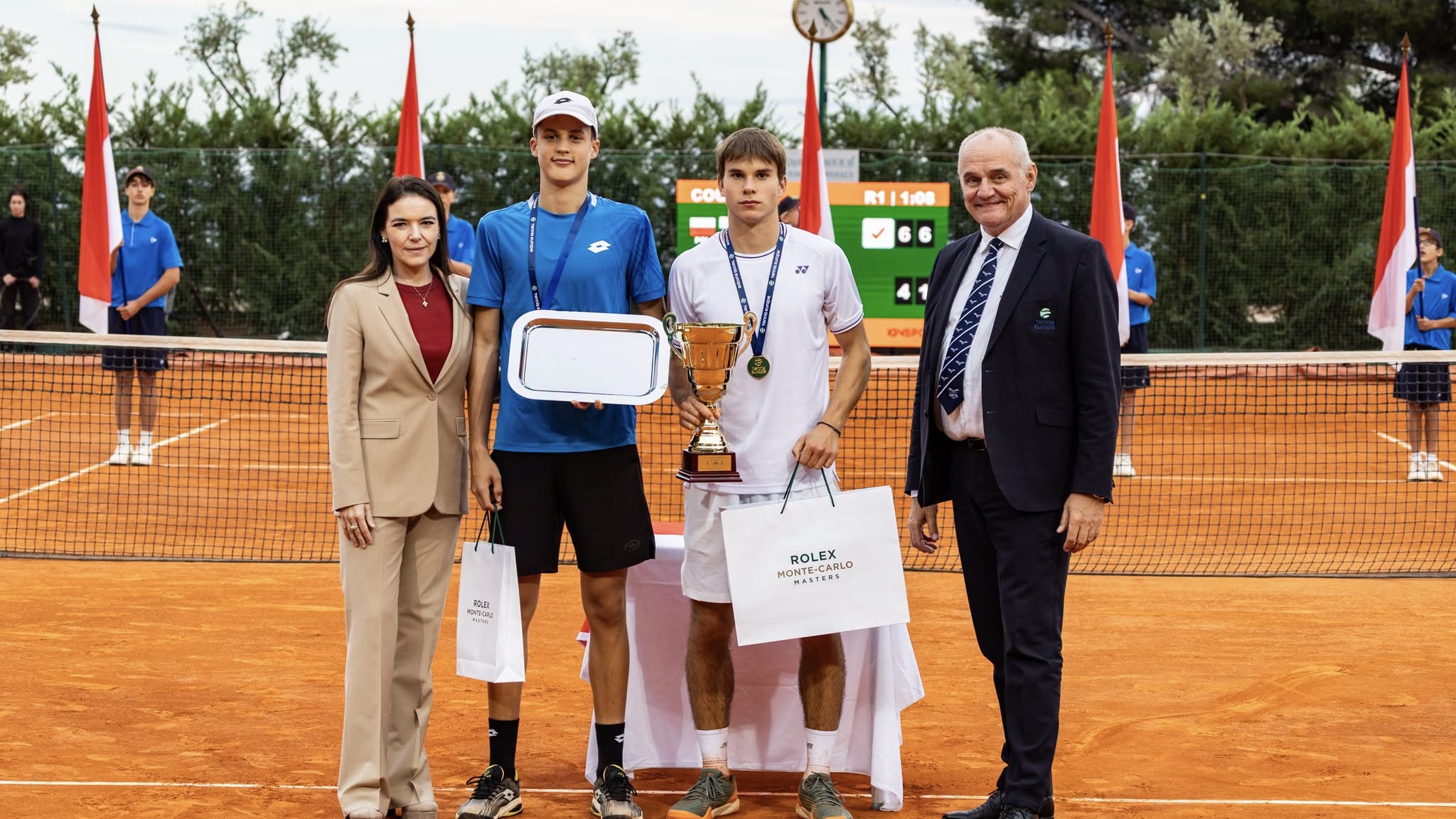 Young tennis talents shine at Monte Carlo Country Club Junior Tour