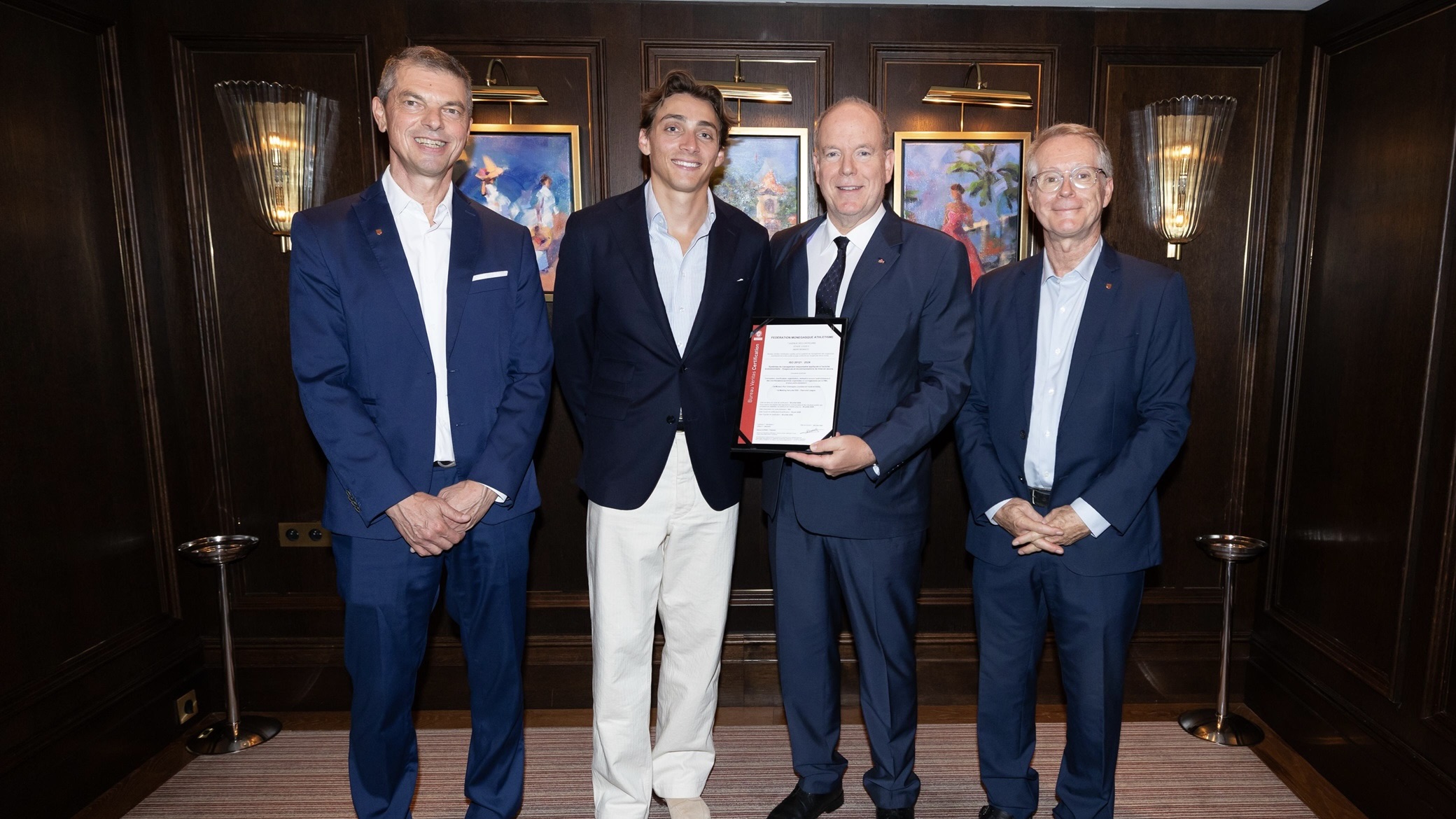Athletics federation earns international sustainability certification for major events