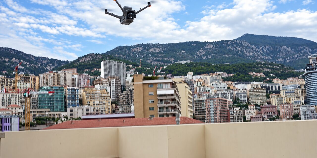 Monaco firefighters prepare to launch self-flying emergency drone