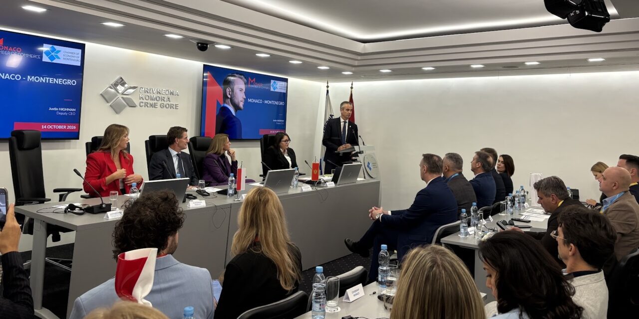 Monaco businesses explore new opportunities during trade mission to Montenegro