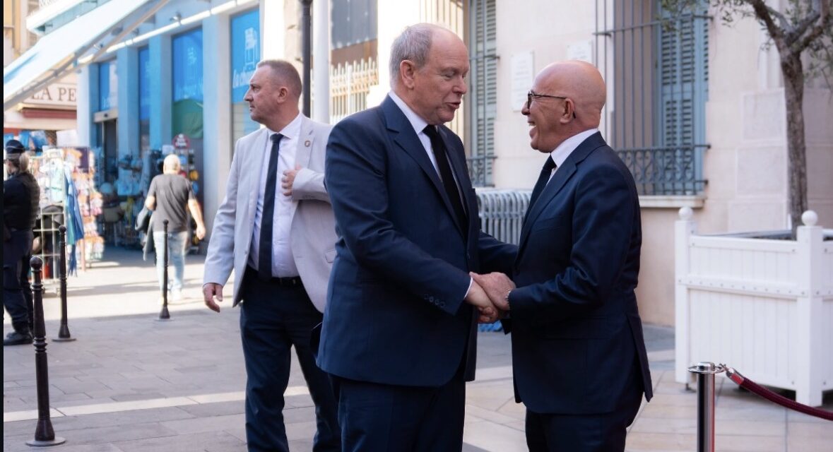 Prince Albert II strengthens ties with Nice during official visit