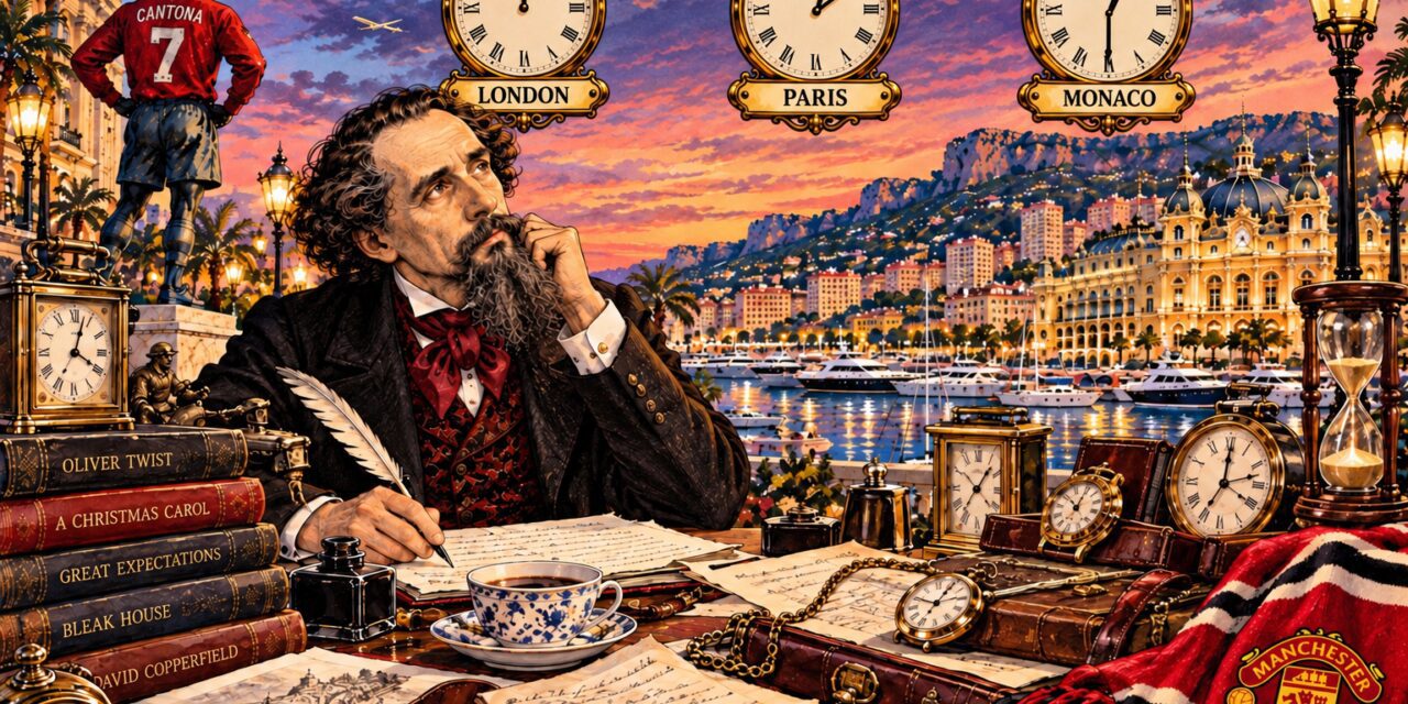 Time for Monaco, Manchester United and Charles Dickens 