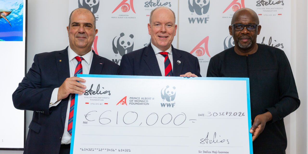 Stelios Foundation’s Monaco gala raises €610,000 for marine life