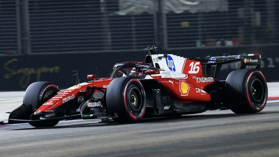Leclerc returns to the podium with second place in Singapore Grand Prix