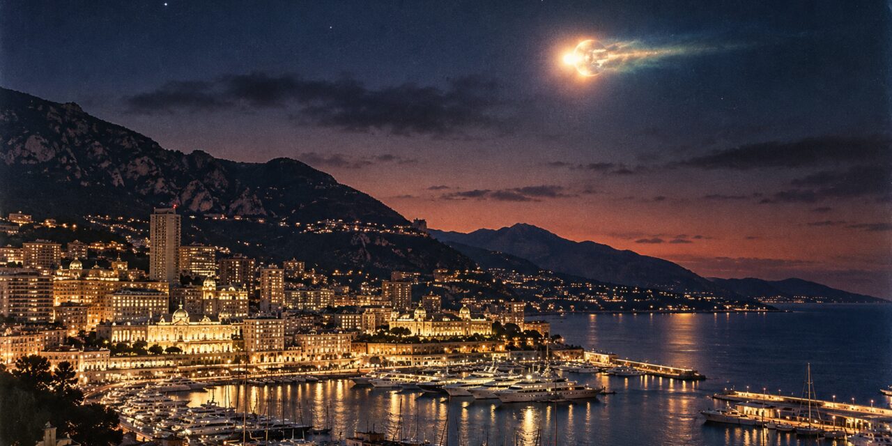 UFO spotted over Monaco!