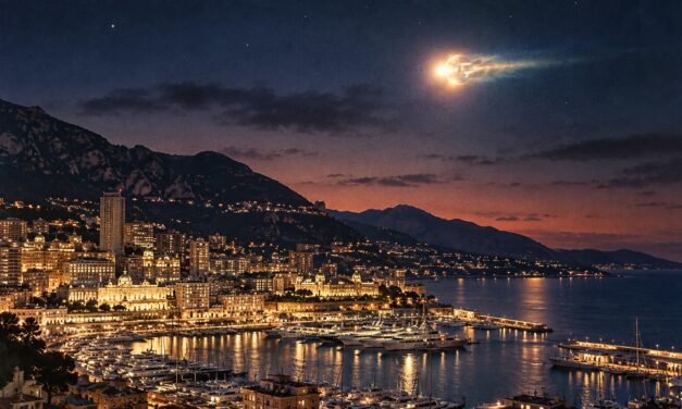 UFO spotted over Monaco!