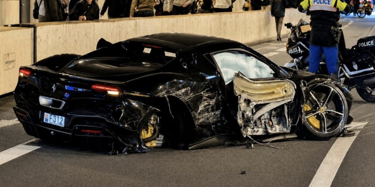Ferrari driver in 190 km/h Louis II tunnel crash avoids return to prison