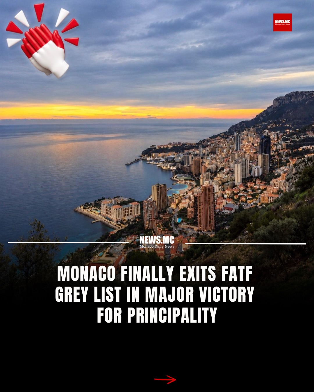 🔴 NEWS.MC 30-11-26 TOP STORIES The Principality has officially been removed from
